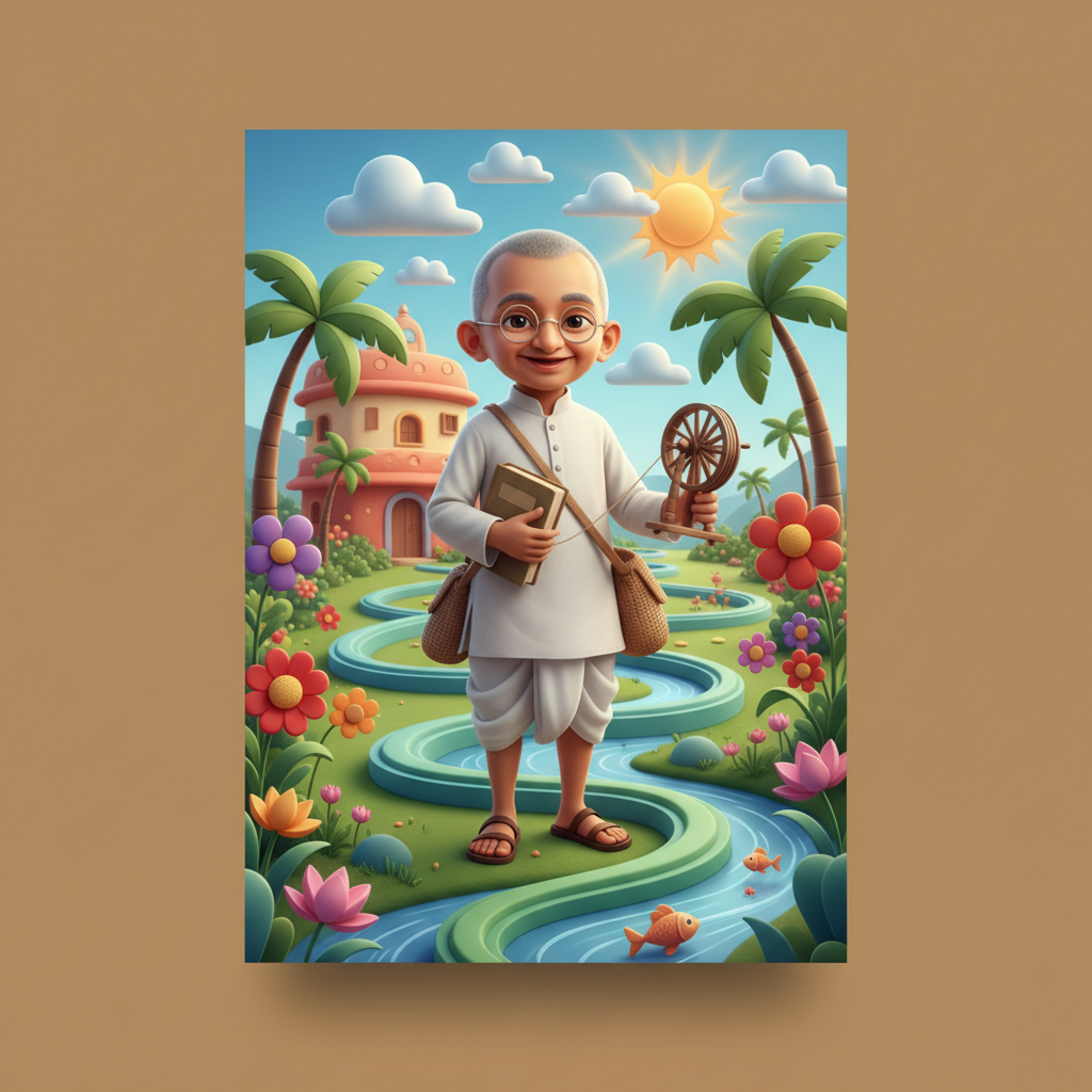 ಗಾಂಧೀಜಿಯ ಬಾಲ್ಯ